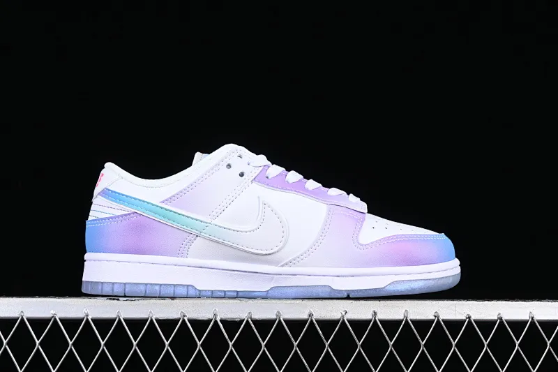 All Categories Nk SB Dunk Series Nk SB Dunk Low Low-top sneakers Cost-effective version Nk Dunk Low "Violet and Hyper Pink" gradient color SB low-top casual sneakers FJ7743-194